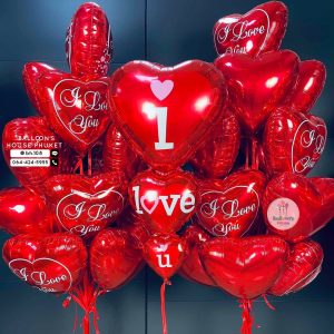 Foil Balloon I Love You