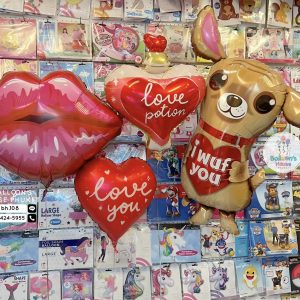 Foil Balloon Valentines
