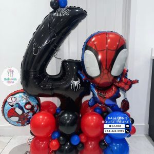 Number Balloon Centerpiece