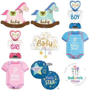 Baby Categories Themed Foil Balloons