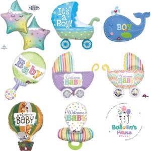 Baby Categories Themed Foil Balloons