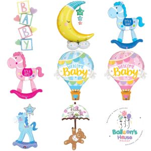 Baby Categories Themed Foil Balloons