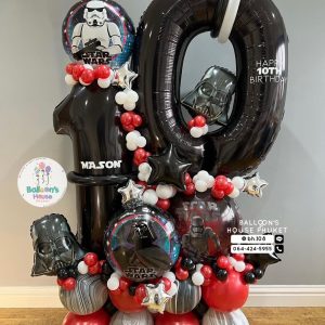 Number Balloon Centerpiece