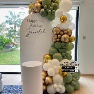 Organic Balloon Decoration