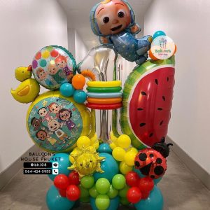 Number Balloon Centerpiece