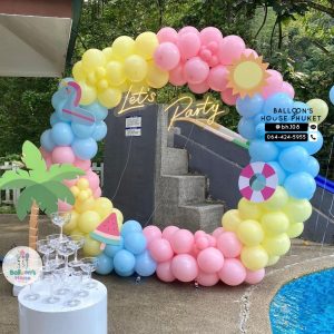 Organic Balloon Decoration