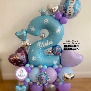 Number Balloon Centerpiece