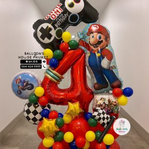 Number Balloon Centerpiece