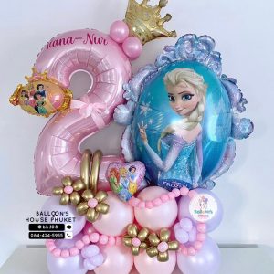 Number Balloon Centerpiece