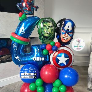 Number Balloon Centerpiece