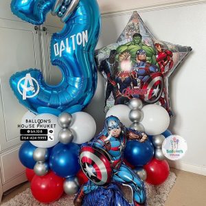 Number Balloon Centerpiece