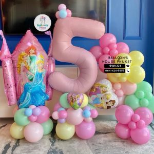 Number Balloon Centerpiece