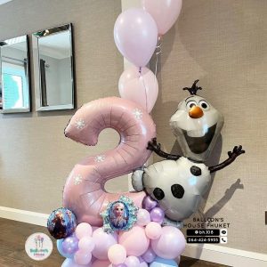 Number Balloon Centerpiece