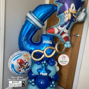 Number Balloon Centerpiece