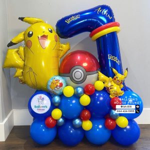 Number Balloon Centerpiece