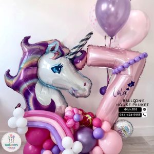 Number Balloon Centerpiece