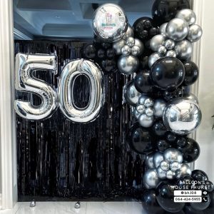 Organic Balloon Decoration