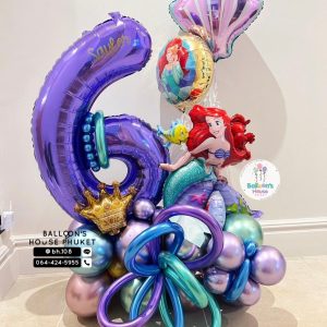 Number Balloon Centerpiece