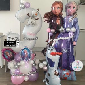 Number Balloon Centerpiece