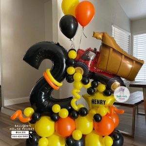 Number Balloon Centerpiece