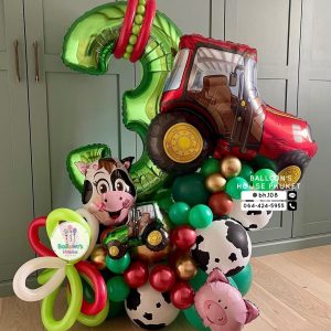 Number Balloon Centerpiece