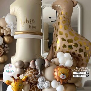 Number Balloon Centerpiece