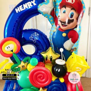 Number Balloon Centerpiece