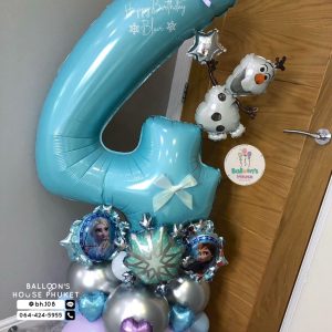 Number Balloon Centerpiece