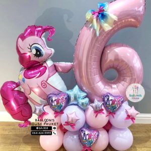 Number Balloon Centerpiece