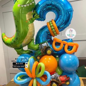 Number Balloon Centerpiece