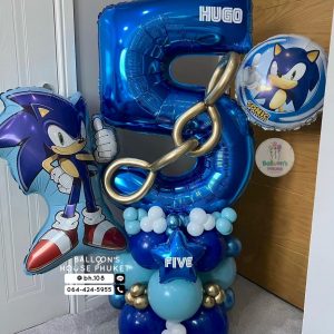 Number Balloon Centerpiece