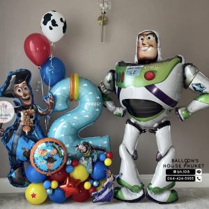 Number Balloon Centerpiece