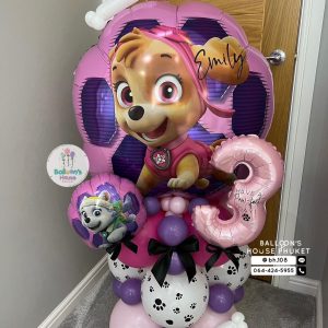 Number Balloon Centerpiece