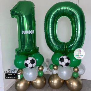 Number Balloon Centerpiece