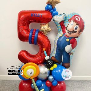 Number Balloon Centerpiece