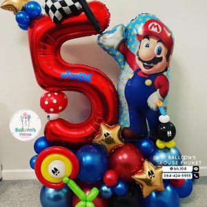 Number Balloon Centerpiece