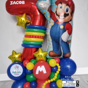 Number Balloon Centerpiece