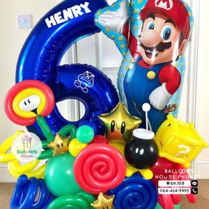 Number Balloon Centerpiece