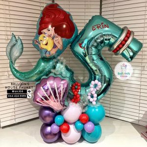 Number Balloon Centerpiece