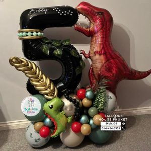 Number Balloon Centerpiece