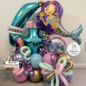 Number Balloon Centerpiece