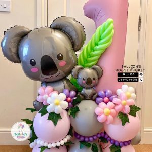 Number Balloon Centerpiece