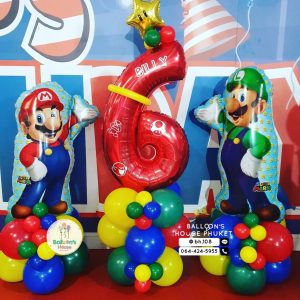 Number Balloon Centerpiece
