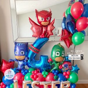 Number Balloon Centerpiece