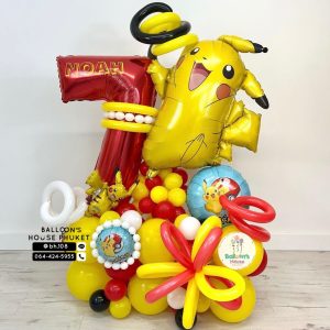 Number Balloon Centerpiece