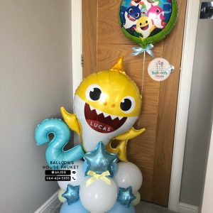 Number Balloon Centerpiece