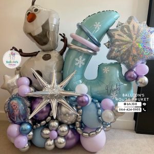 Number Balloon Centerpiece