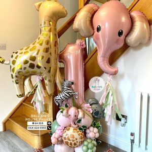 Number Balloon Centerpiece