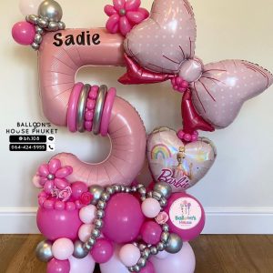 Number Balloon Centerpiece