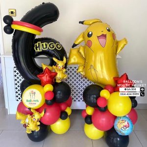 Number Balloon Centerpiece